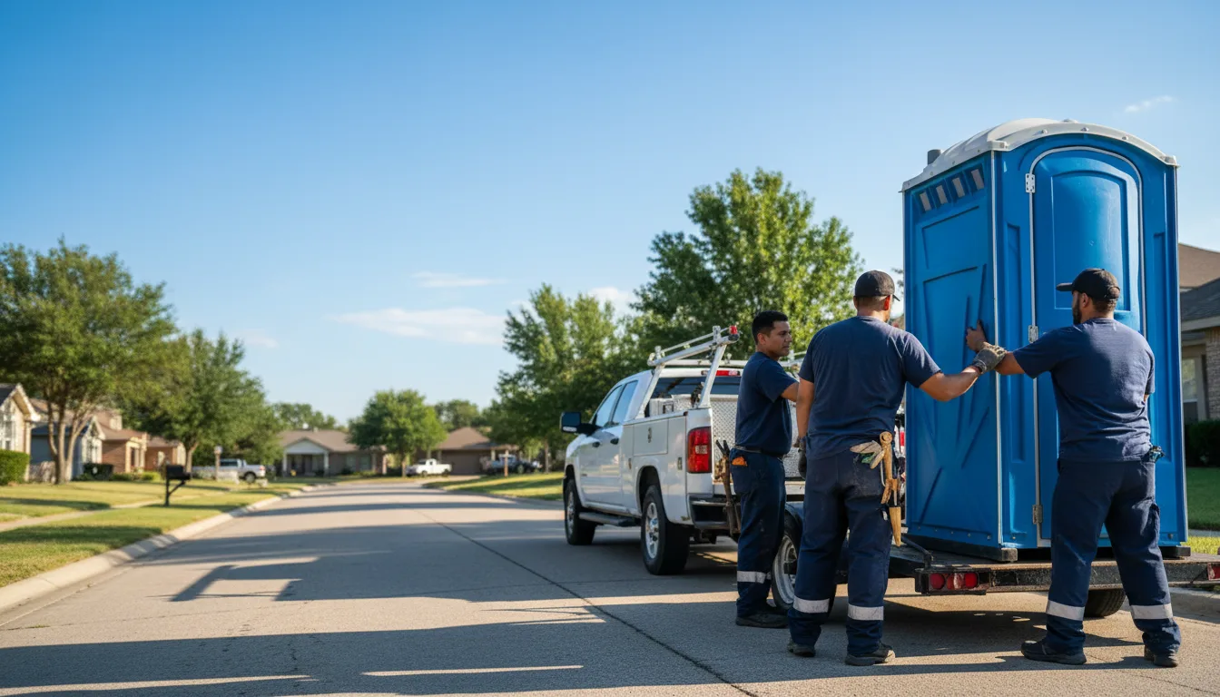 Portable Toilet Rental in Indiahoma, OK near me